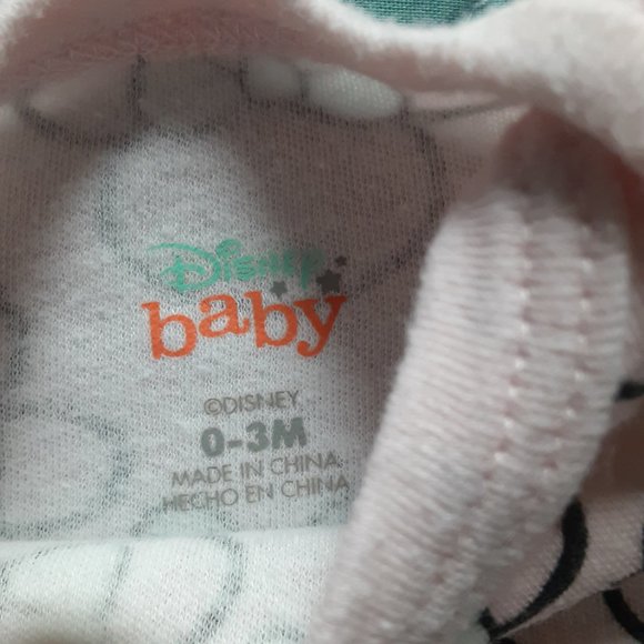 Disney Minnie Mouse Baby Girls Onesies Lot Of 8 Size 0-3 Months - Picture 16 of 16